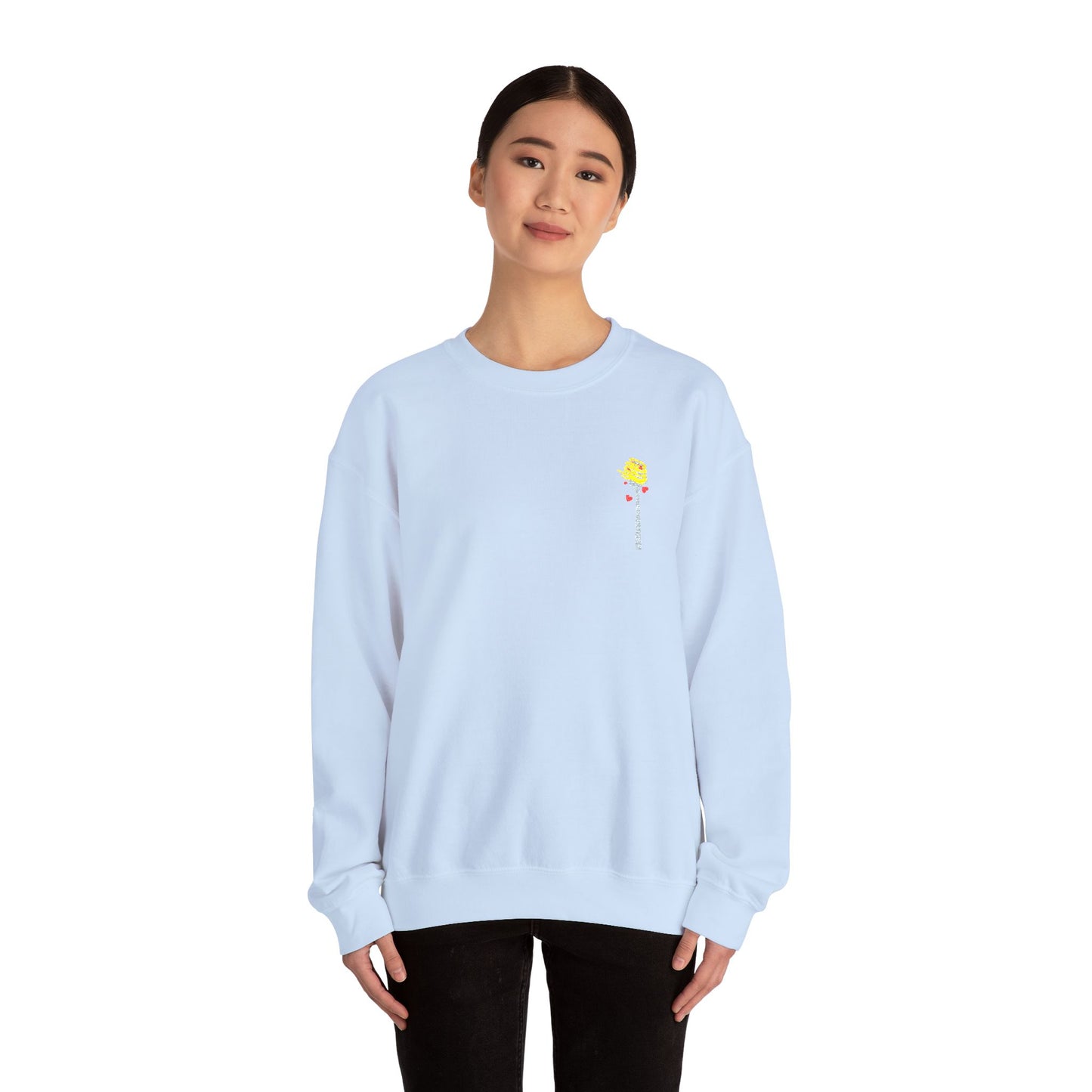 Fork Yeah, It's Love Sweatshirt - Embroidered
