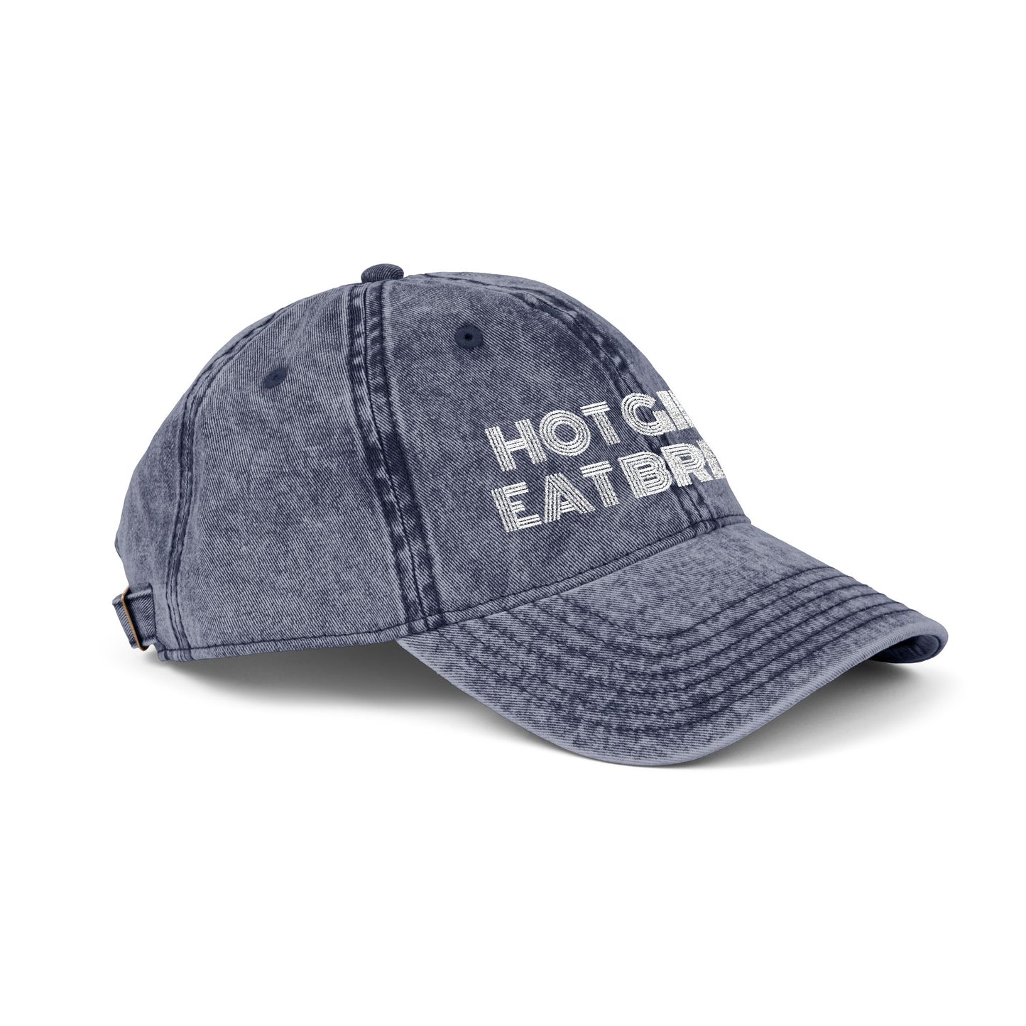 Hot Girls Eat Bread Embroidered Hat