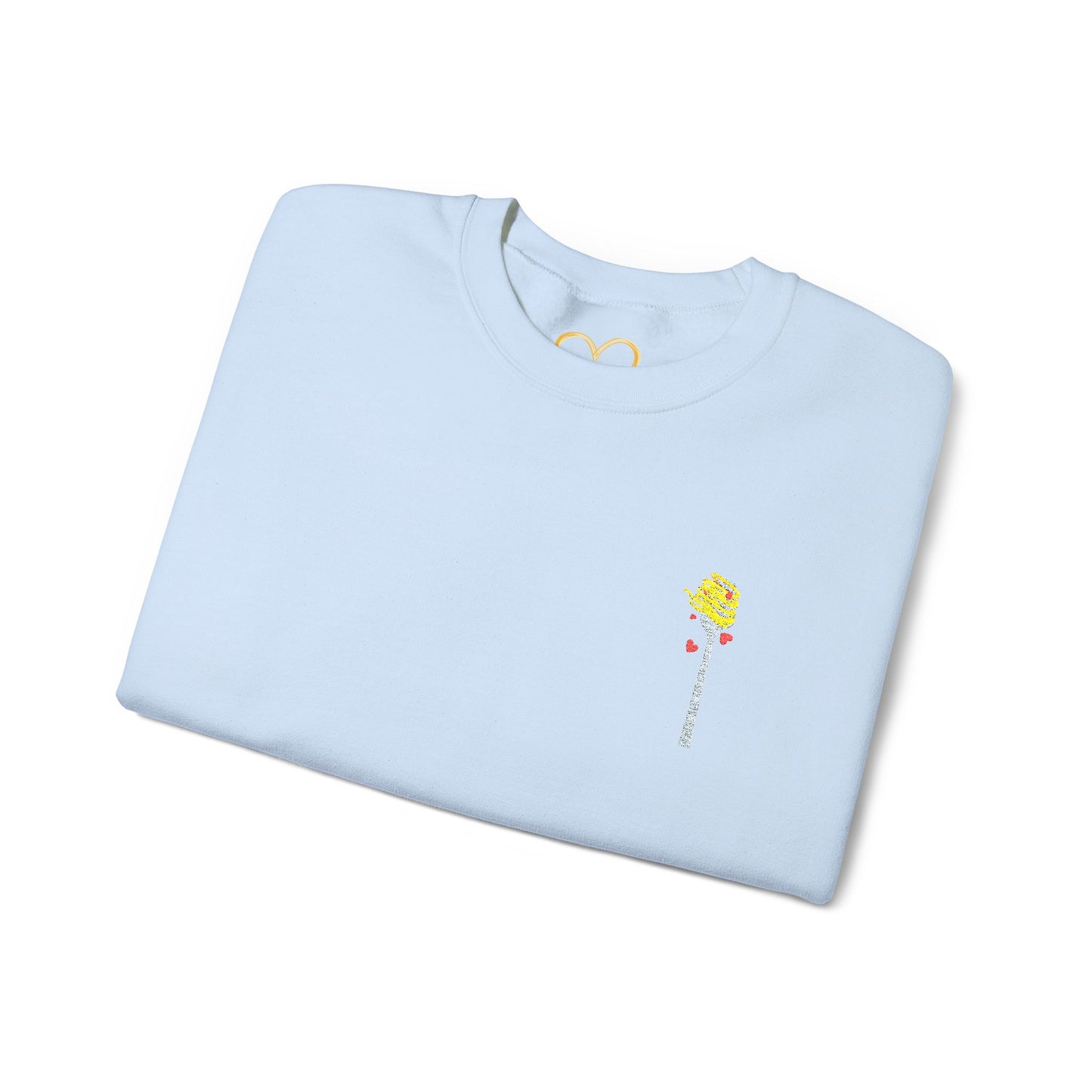 Fork Yeah, It's Love Sweatshirt - Embroidered