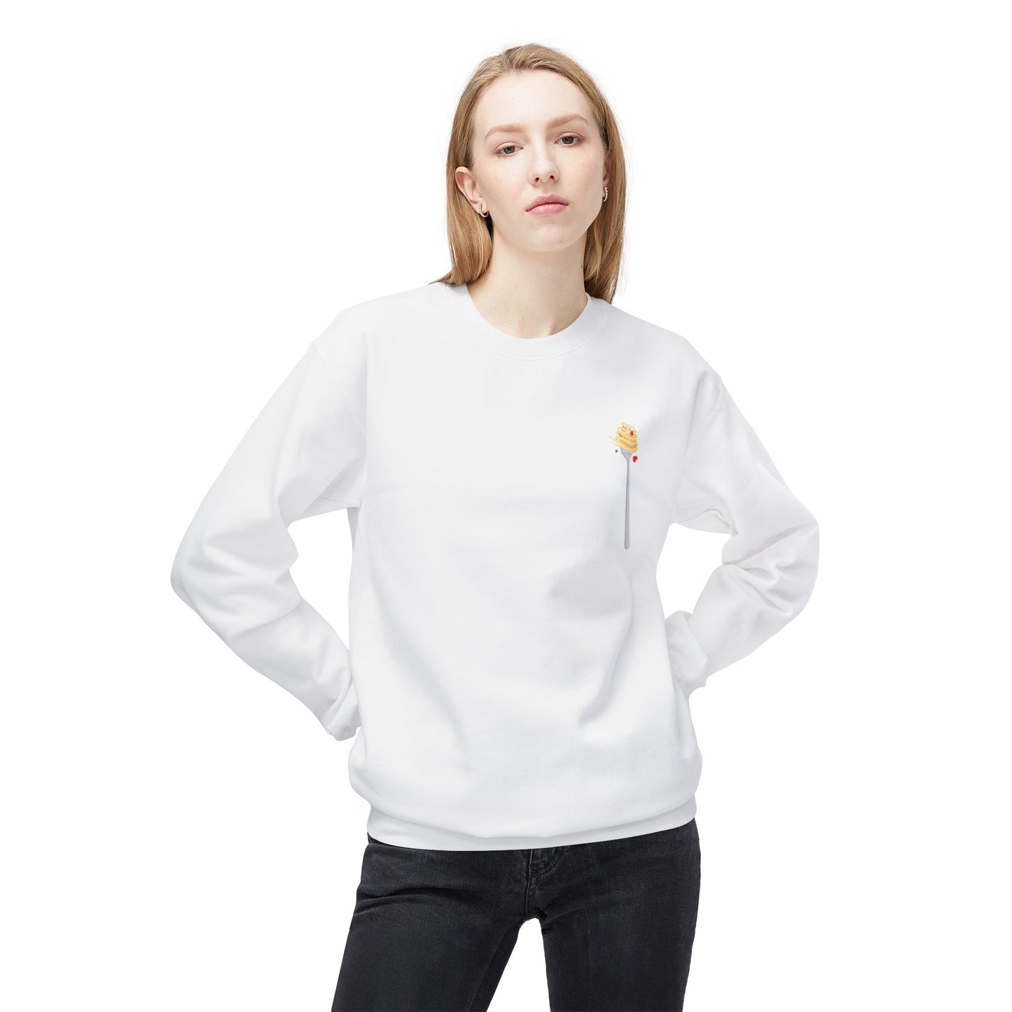 Fork Yeah, It's Love Sweatshirt - Printed
