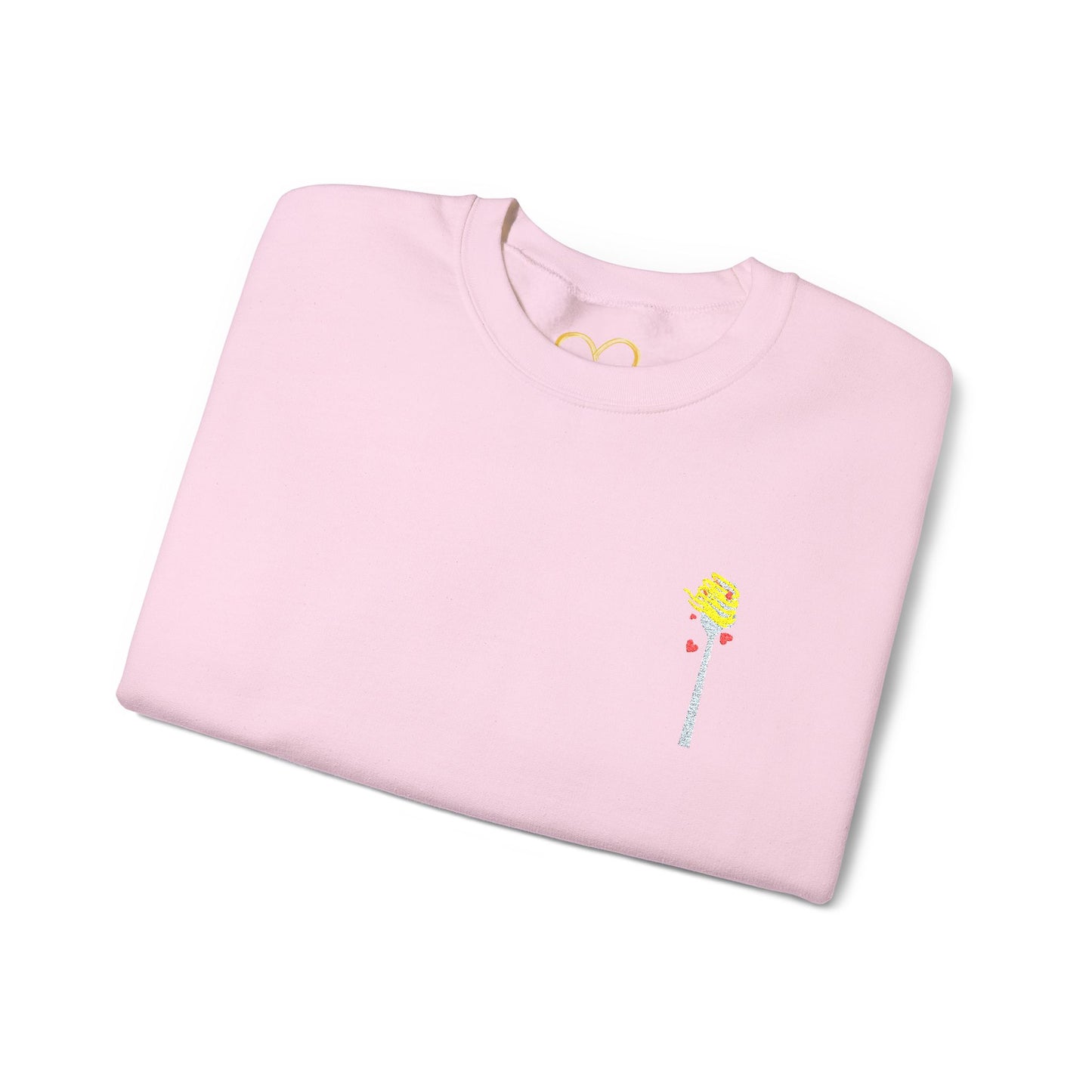 Fork Yeah, It's Love Sweatshirt - Embroidered