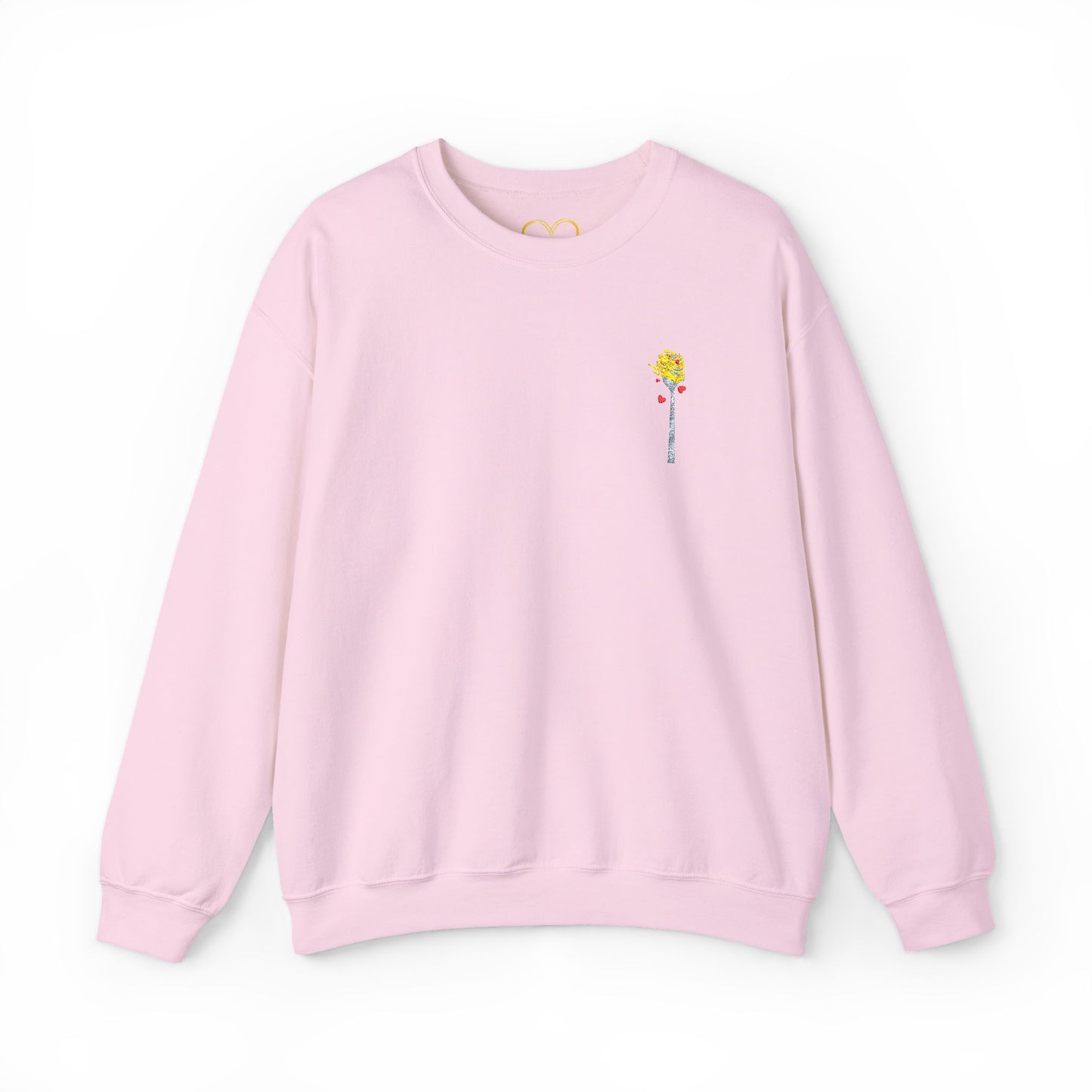 Fork Yeah, It's Love Sweatshirt - Embroidered
