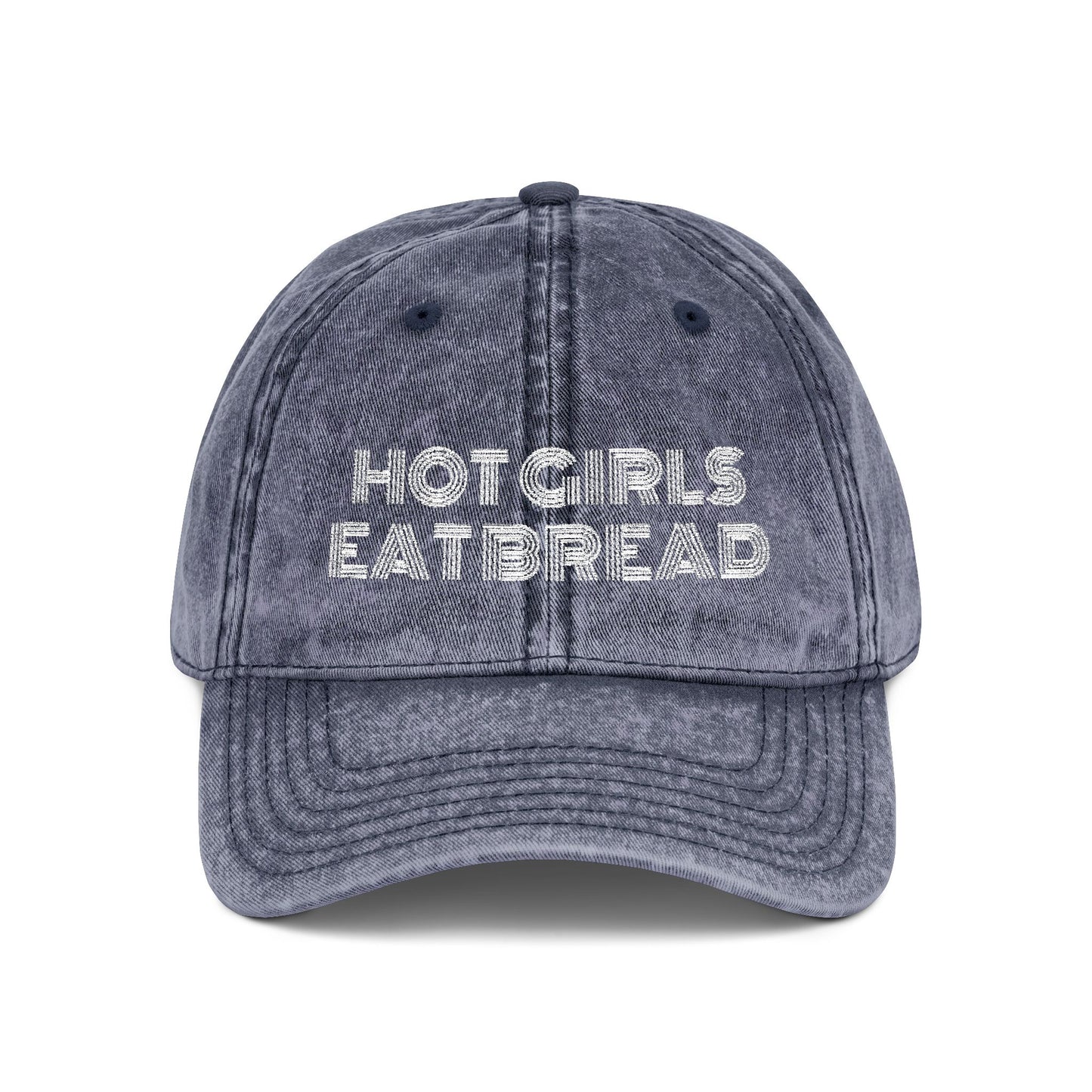 Hot Girls Eat Bread Embroidered Hat