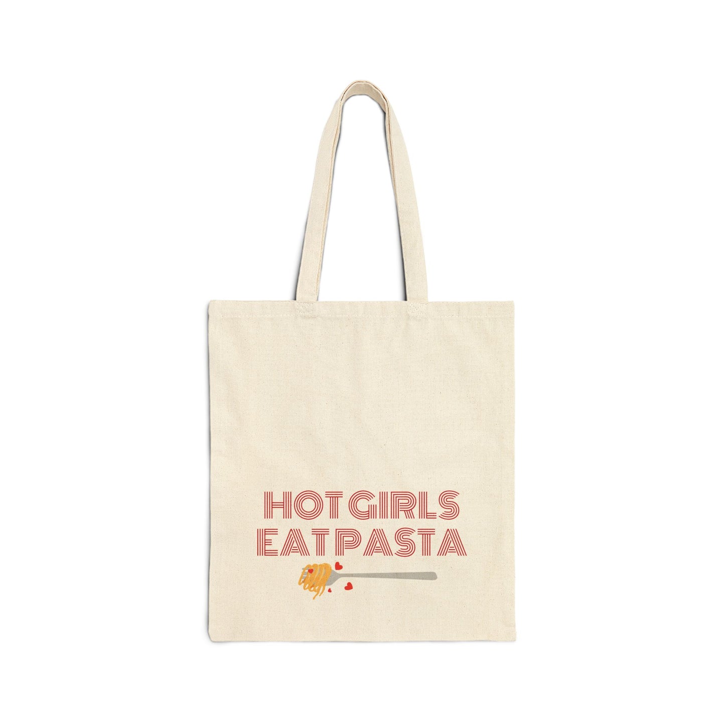 Hot Girls Eat Pasta Tote Bag
