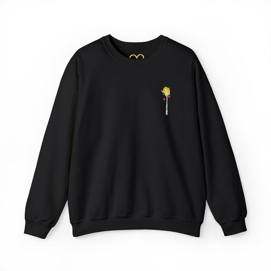 Fork Yeah, It's Love Sweatshirt - Embroidered